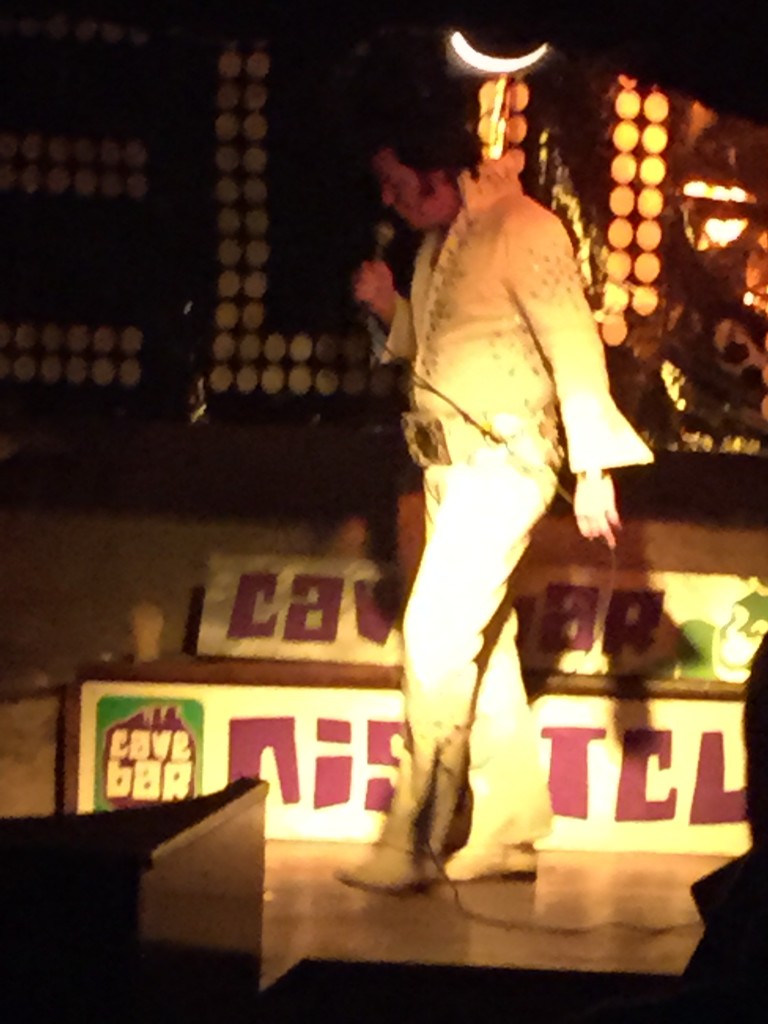 Elvis at the Cave Bar in Niederau, Austria